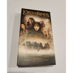 Lord Of The Rings: The Fellowship Of The Ring (VHS, 2001)